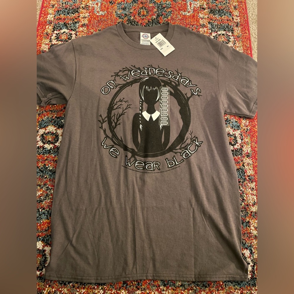 Wednesday t-shirt. Size M.